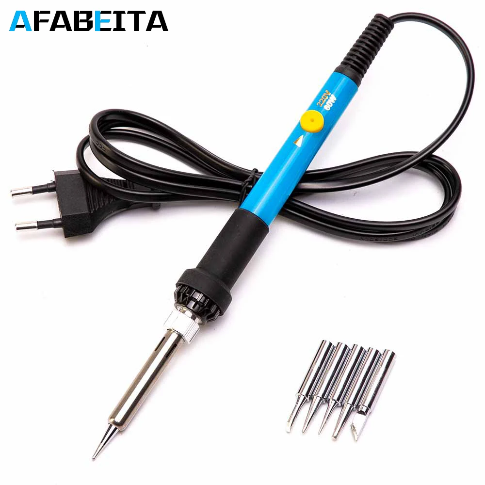 

220/110V US/EU 60W Temperature Adjustable Welding Solder Iron Electric Soldering Iron Rework Station Soldering Iron Accessories