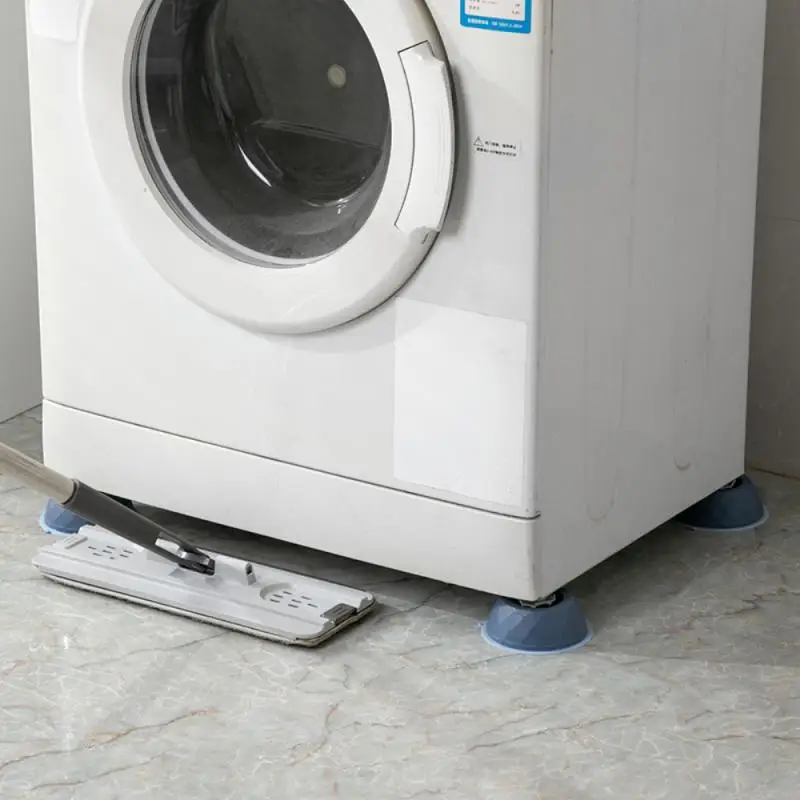 1/2/4pc Washing Machine Feet Pads Shock Noise Cancelling Anti-Vibration Anti Slip Pad Bathroom Furniture Stabilizer Pads