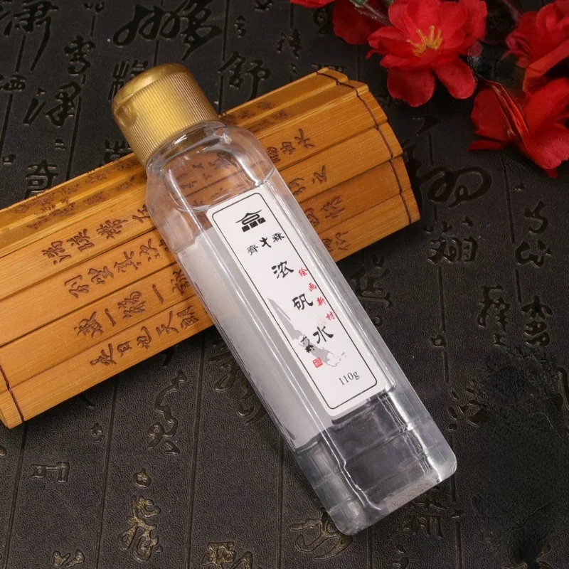 Qi Dasen110g Gelatin Liquid Calligraphy French Painting Pigment Freehand Brushwork Gelatin Water Alum Water