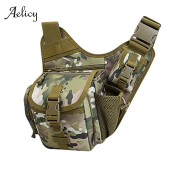 

Aelicy Fishing Bag Multifunctional Outdoor Waist Bag Portable Lure Waist Pack Messenger Bag Pole Package Fishing Tackle Bag