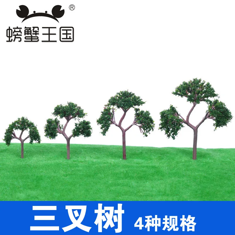  DIY Architecture Sand Table Model Material Scene for Making Model Tree Trigeminal Tree Decorative T