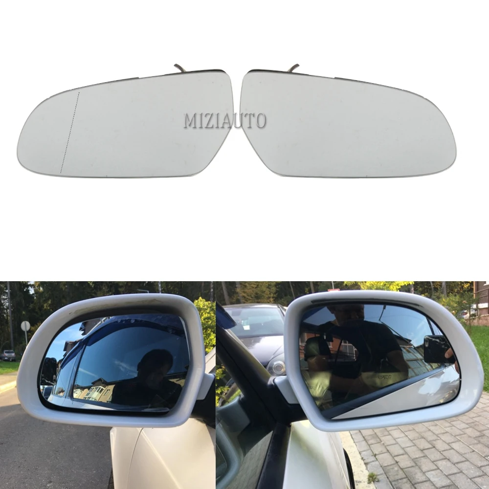 s4 a5 s6 mirrors glass side Mirror Glass For Audi A3 S4 A5 S6 A8 for Skoda Octavia Superb Rearview Heated  mirrors Door Wing jeep wrangler fenders