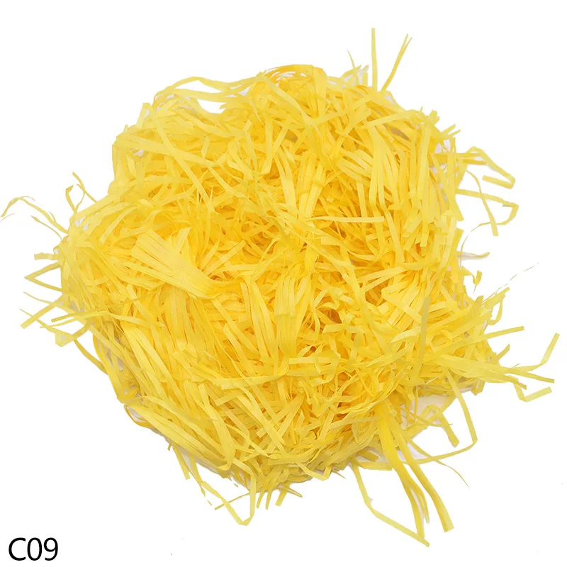 50/100 г конфетти измельченные Crinkle бумага DIY Подарочная коробка наполнение крафт бумага Свадьба День Рождения Вечеринка домашний декор подарочная упаковка наполнитель - Цвет: C09