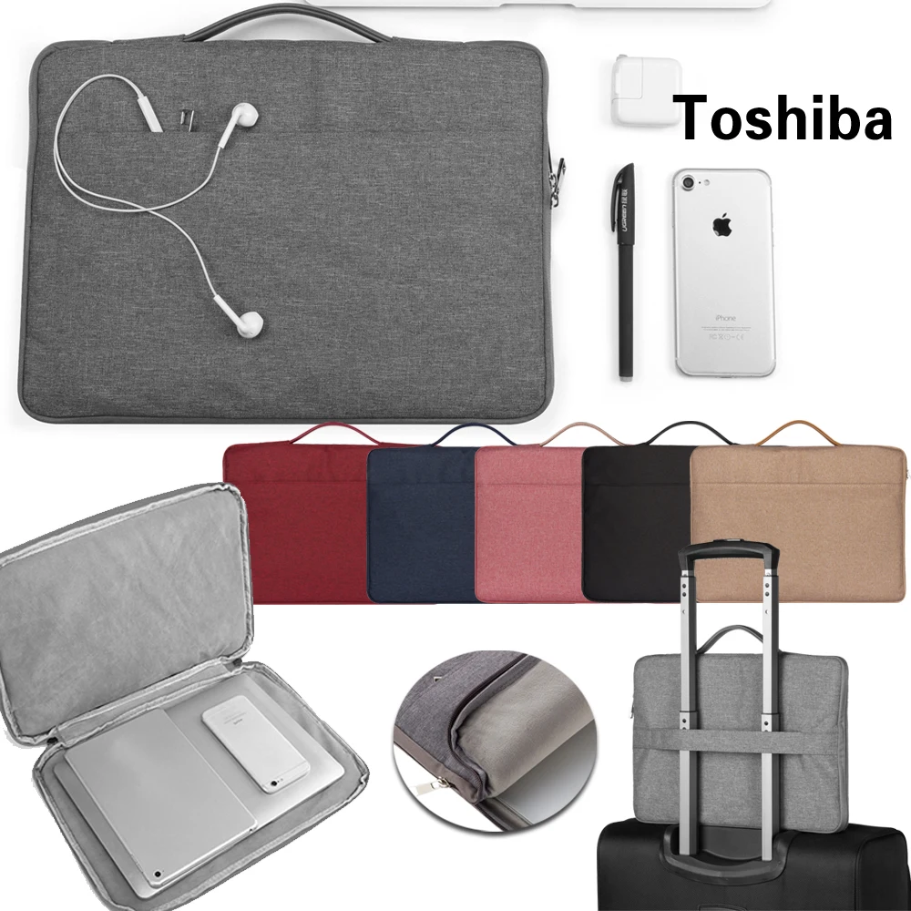 

Portable Notebook Sleeve Laptop Bag for Toshiba Satellite Pro/U920T/WT310/Tecra A40-C/X40-D/Z40-C Unisex Travel Laptop Case