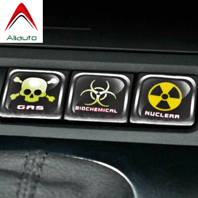 Aliauto 6 x забавные аксессуары для автомобиля водонепроницаемый автомобильный