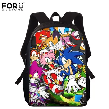 

FORUDESIGNS School Backpack for Boys Elementary Schoolbag Girls Children Lightweight Shoulder Bookbag Durable Mochila Bolsa