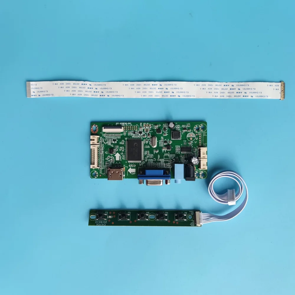 

Плата контроллера для B156XTN04.5, B156XTN04.4, ЖК-дисплей, драйвер EDP, комплект из 30 контактов, экран VGA, монитор дисплея 1366X768 15,6"