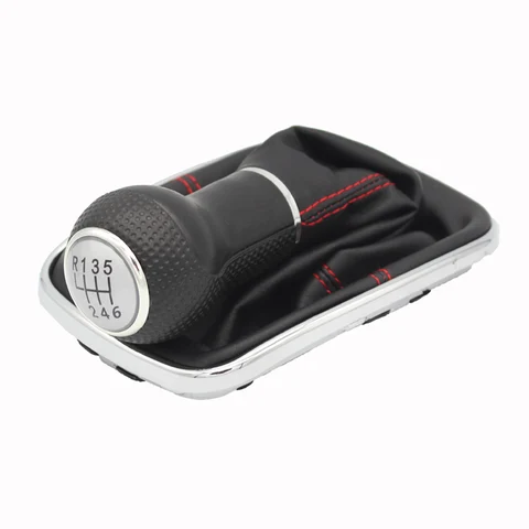 Car Gear Shift Knob Gaiter Boot Cover For Volkswagen VW Golf 4 MK4 Bora Jetta GTI R32 2000 2001 2002 2003 2004 Accessory
