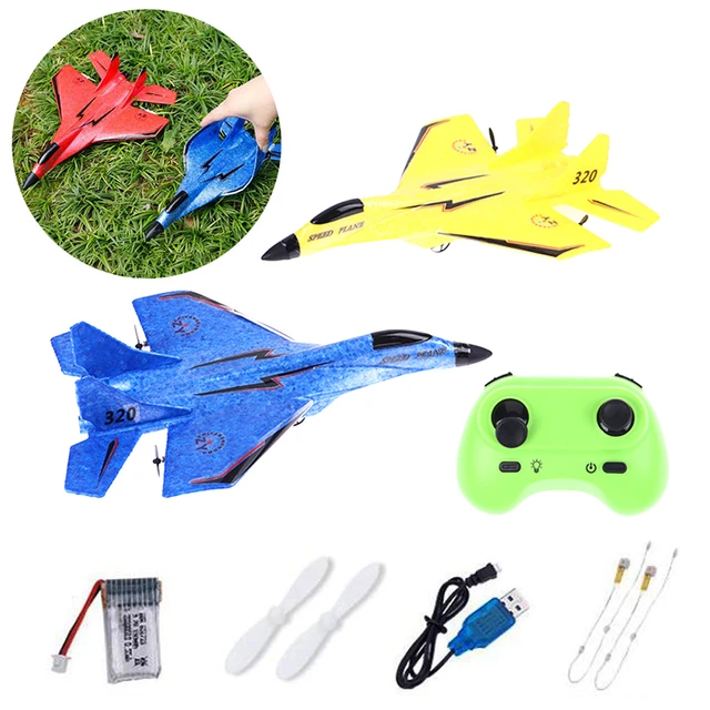 Controle Remoto Planador Avião, EPP Espuma Brinquedos, RC Fighter Hobby  Plane, Mão Jogando, SU-35, 2.4G - AliExpress