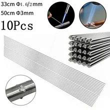 

10Pcs Low Temperature Easy Melt Aluminum Welding Rod Weld Bar Cored Wire Rod Solder For Soldering Aluminum No Need Solder Powder