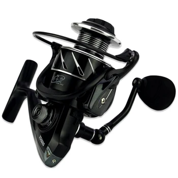 

XD 1000 - 7000 Fishing Reel 5.0 :1/5.2:1 Fishing Spinning Reel Metal Spool Metal Handle for Sea Fishing
