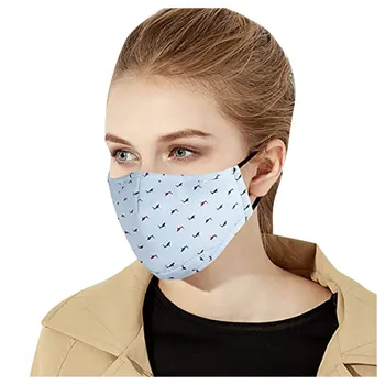 

Mask Face Mask Scarf mascarilla Dustproof Windproof Foggy Haze PM2.5 Mask With 7PC Mask Gasket Face Mask Filter mascarillas Mask