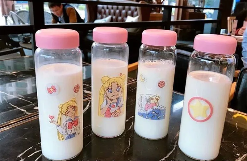 Cosplay&ware Anime Sailor Moon Water Bottle Cosplay Transparent Glass Cup Portable Travel Halloween Christmas Cartoon -Zentai shop online Ha1b88ffe62c647c8be96db9afc9b04b9p.jpg