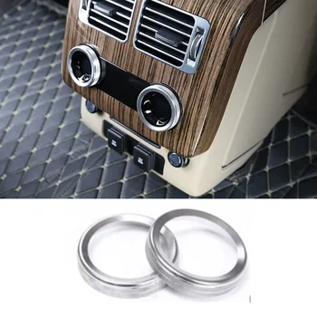 

Car Rear Air Conditioner Adjust Switch Button Decoration Ring Trim Styling For Land Rover Range Rover Sport 2018 2019 2020