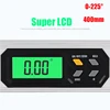 400mm / 250mm Digital Angle Finder Gauge 0-270Degree Protractor Ruler Miltre Angle Finder meter Spirit Level Back-Light 5