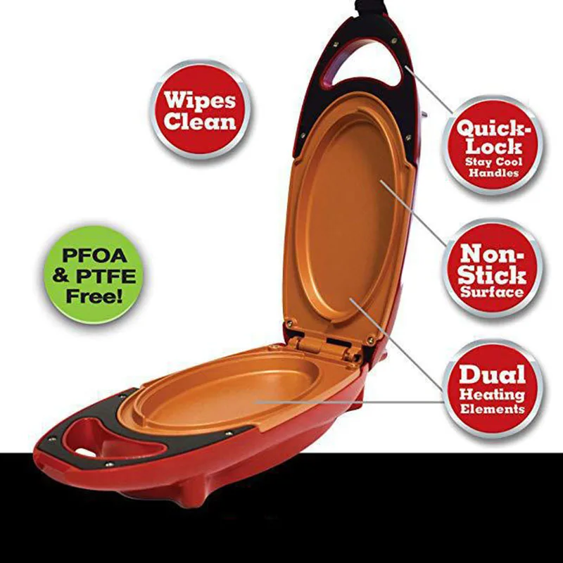 

Electric Frying Pan Steak Barbecue Plate Smoke-free Non-stick Pot Heating Frying Pan