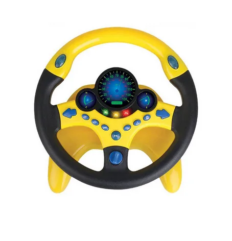 

Douyin Celebrity Style Deputy Driving Steering Wheel Simulation Driving Model Steering Wheel Children Early Childhood Educationa