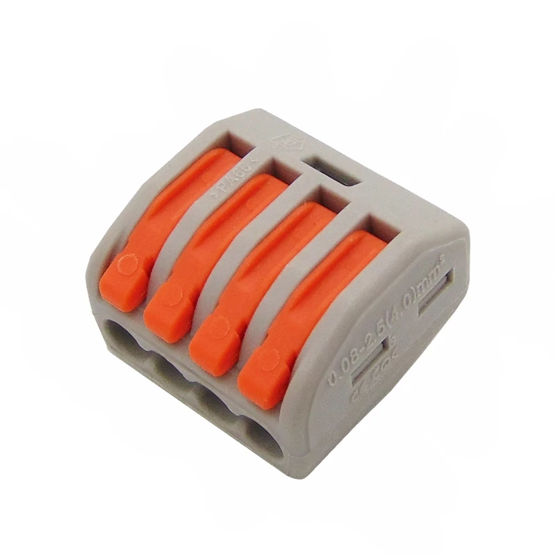 Компактный проводной разъем проводки, проводниковый блок 0,08-2.5mm2 214 218 222 412 222 413 222 415 SPL-2 3 - Цвет: Лаванда