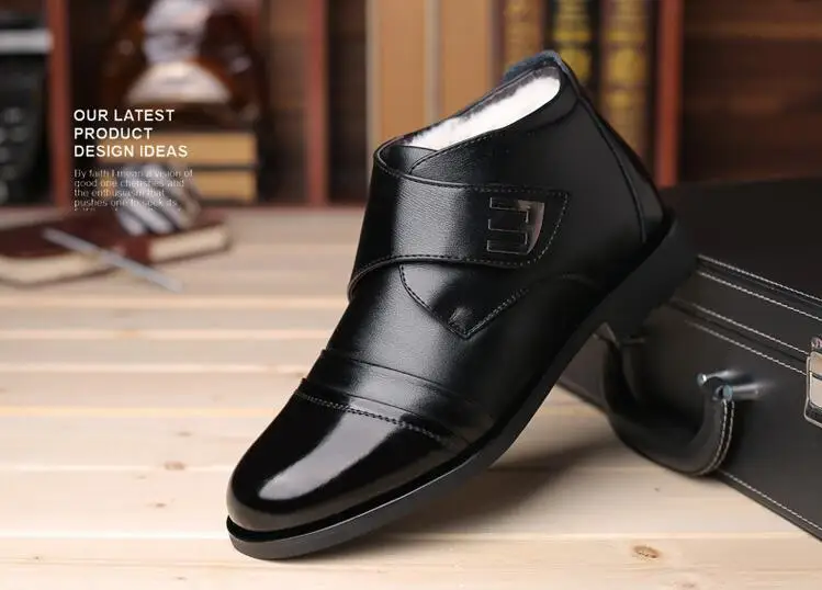 Г., зимняя обувь мужские ботинки челси теплая обувь из натуральной кожи мужские Ботильоны модная брендовая мужская обувь из коровьей кожи