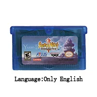Summon Night 32 бит видеоигры картридж Консоли Карты вызова ночь английский язык США Версия для nintendo GBA - Цвет: Summon Night