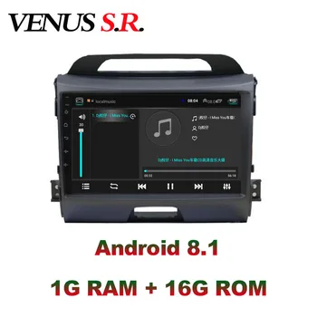 

VenusSR Android 8.1 2.5D car dvd for KIA Sportage R radio 2010-2017 multimedia headunit GPS gps navigation