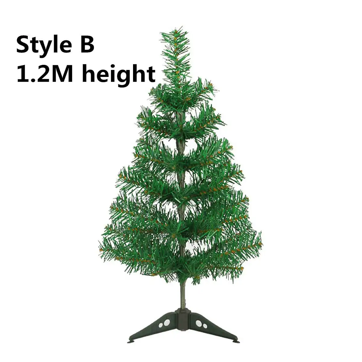 Style B 1.2M hight 180/150/120 см Шифрование зеленое дерево большой искусственная Рождественская елка украшения Xmas Tree Вечерние - Цвет: Style B 1.2M hight