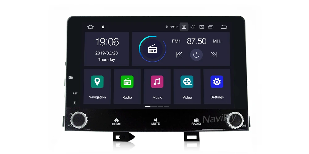 Discount Android 9.0 Car Radio BT Multimedia Player Navigation GPS For KIA RIO 2017 2018 2019 Car GPS BT wifi RDS 10