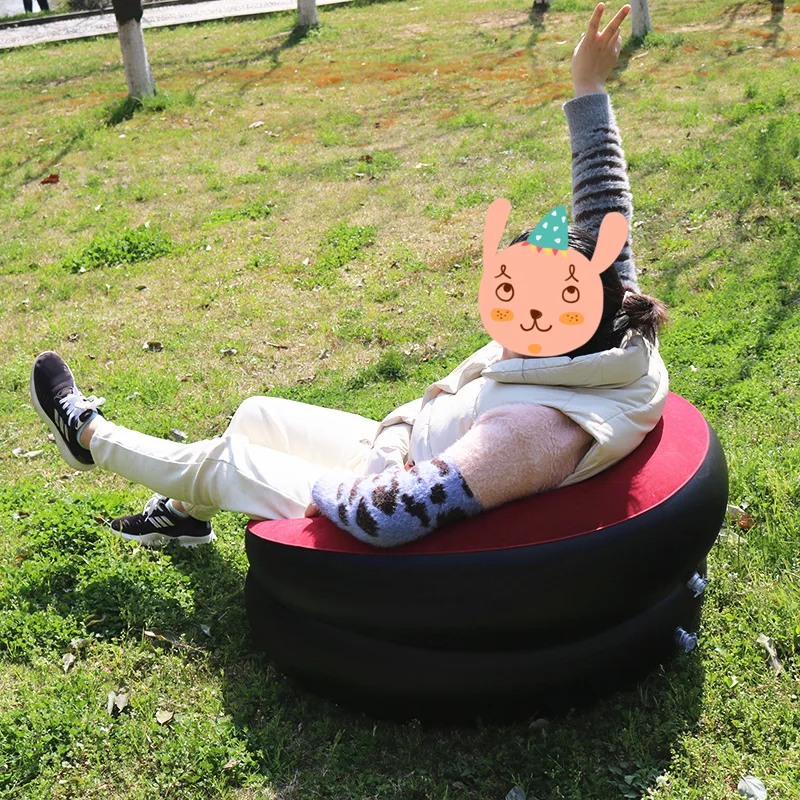 

Outdoor Inflatale Lazy Sofa Portable Chair for Champing Fishing Beach Garden High Quality