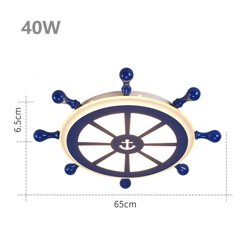 OPKMB креативный детский потолочный светильник для спальни, современный потолочный светильник s для детской комнаты, потолочный светильник, светильник для дома и дома - Цвет корпуса: Dia65cm 40W