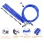 Crossfit Speed Jump Rope 3M METAL BEARING Handle регулируемая Скакалка Для corda rope Boxing Fitness Skip Workout Training