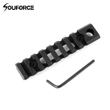 8 слотов 97 мм костюм 20 мм Крепление Пикатинни из алюминиевого сплава для прицела фонарик Охота