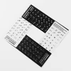 1 PC Wear-resistant Keyboard Stickers Non-slip Alphabet Layout Keyboard Replacement Spanish/English/Russian/Japanese/Arabic ► Photo 3/6