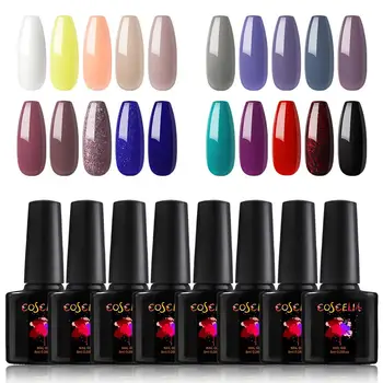 

COSCELIA 15pcs Nail Gel Kit Long Lasting Gel Polish All For Manicure Set Nail Art Kit UV LED Gel Polish Semi Permanent Varnish