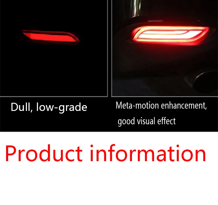 Подходит для Toyota Camry, задний противотуманный фонарь, переоборудование, задний фонарь, светодиодный задний бар, предупреждающий тормозной фонарь в сборе