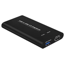 USB3.0 HDMI 1080P 60 Карта видеозахвата ключ игровой рекордер коробка USB 3,0 PC потоковая прямая трансляция MIC вход tv Out