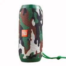 Открытый динамик Поддержка Tf карты Bluetooth беспроводной водонепроницаемый портативный спортивный динамик Колонка громкий динамик FM USB Aux радио