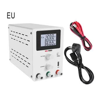 

120V3A High Precision Switch Lab DC Power Supply Adjustable Digital Display Device Workshops Laboratory Power Source