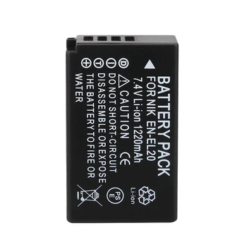 

2 Pcs/Lot High quality 7.4 V EN-EL20 RU EL20 ENEL20 Rechargeable Camera Battery for Nikon EN-EL20a 1 J1 J2 J3 S1 digital Camera
