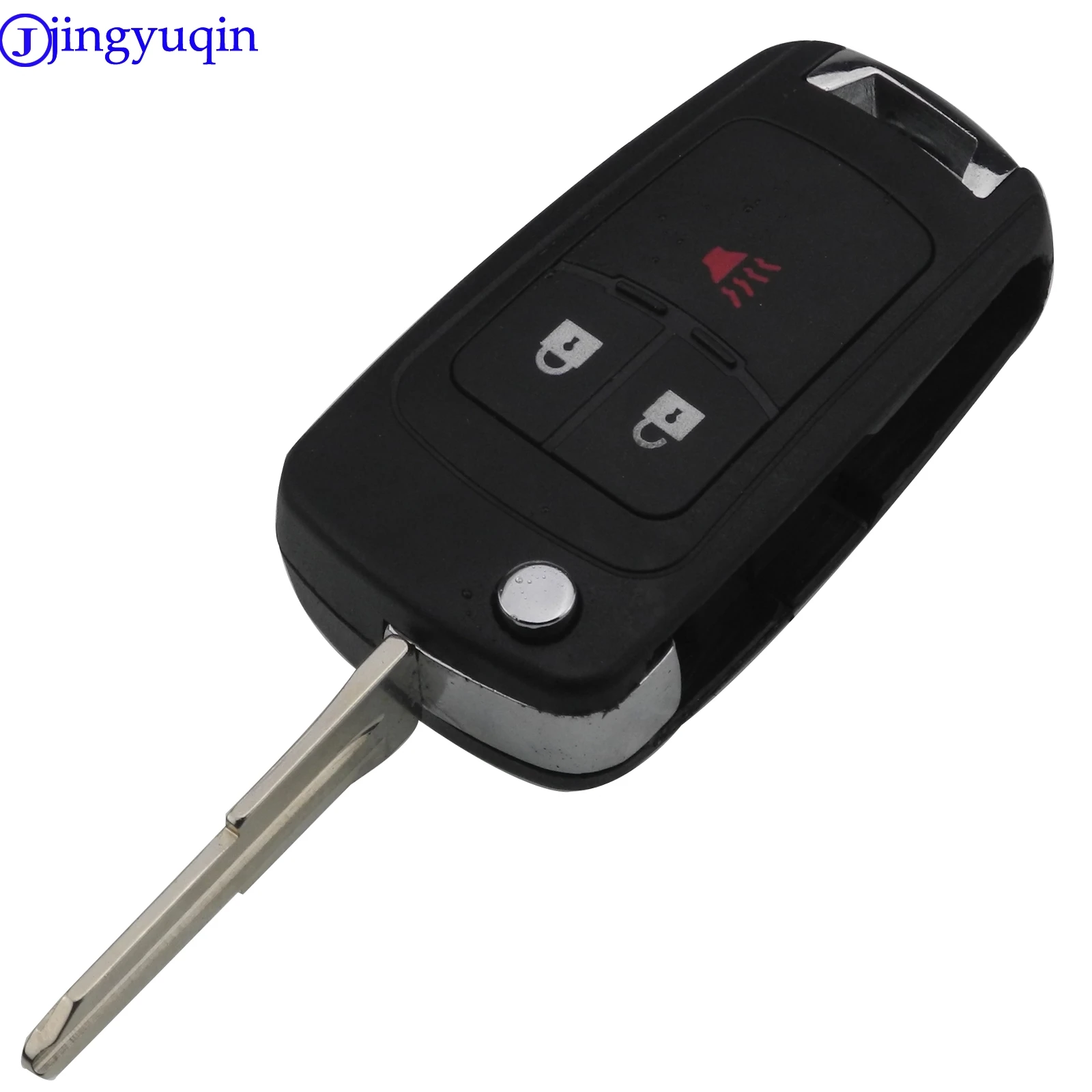 Jingyuqin корпус для дистанционного ключа складной Chevrolet Cruze Spark Flip дистанционный
