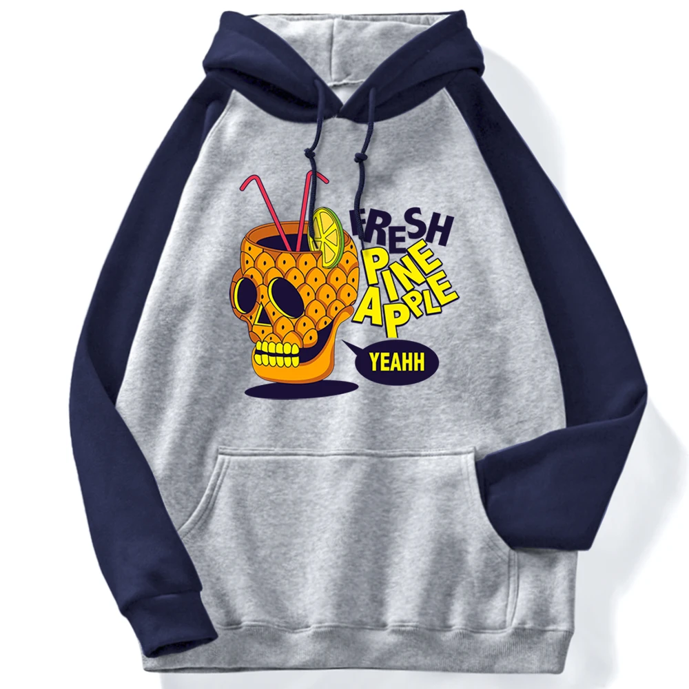 

Skull Drink Cool Personality Letter Woman Crop Hoodie Kpop Aesthetics Hoody Female Oversized Hip Hop Raglan Sweatshirt For Women