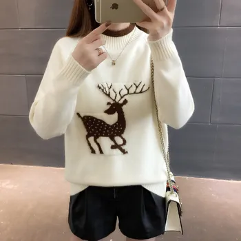 

Cashmere Women Turtleneck Sweater 2020 Autumn Winter Thick Knitted Jumper Women Sweaters And Pullovers Female Pull Femme W1741