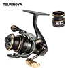 TSURINOYA  Jaguar 500 Double Spool Spinning Fishing Reel Spinning 4kg Drag 166g Ultralight Trout Ajing Carp Spinning Reel Coils ► Photo 1/6