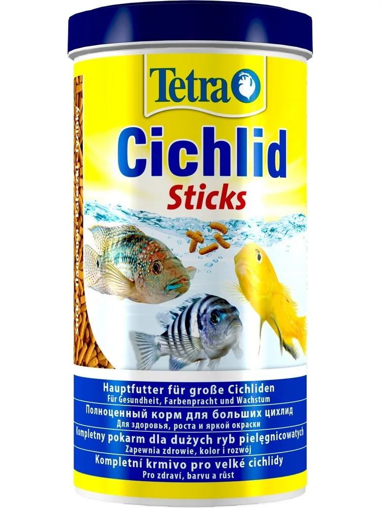 Tetra Cichlid Sticks(палочки) для любых видов цихлид, 1 л