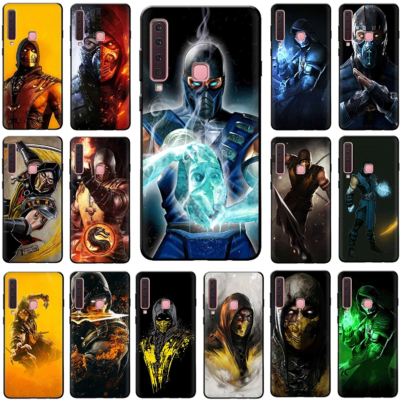 Милый мягкий силиконовый чехол Mortal Kombat для телефона Samsung GaLaxy A3 A5 A6 A7 A8 A9 2018 A10 A30 A40 A50