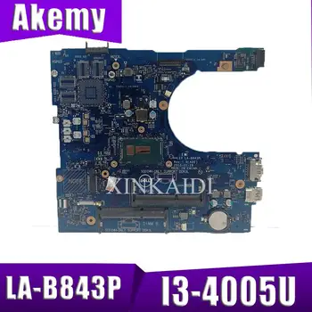 

CN-05K7K8 5K7K8 FOR Dell vostro 5458 5558 Laptop Motherboard AAL10 LA-B843P I3-4005U VGA port mainboard