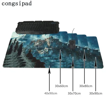 

The Hobbit Dragon Teams 30x90cm Breach Anti-slip 3D Mouse Pad Gamer Large Professional Gaming Mousepad Grande Keyboard