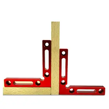 

Positioning Woodworking Carpenter Tool Right Angle L-Square Clamp Corner B6A8
