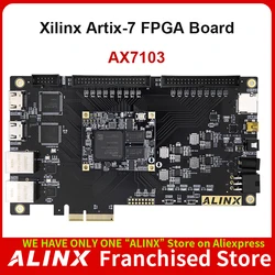 ALINX – carte de développement AX7103: XILINX Artix 7 XC7A100T FPGA A7 oms PCIe, carte d'accélérateur 