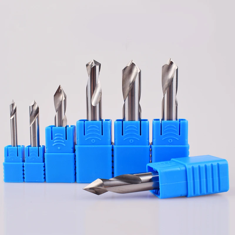 

1PCS 90 degree/60 degree Carbide Tungsten steel chamfering cutter, 2/3/4/5/6/8/10/12/16mm Chamfer drill positioning center bit