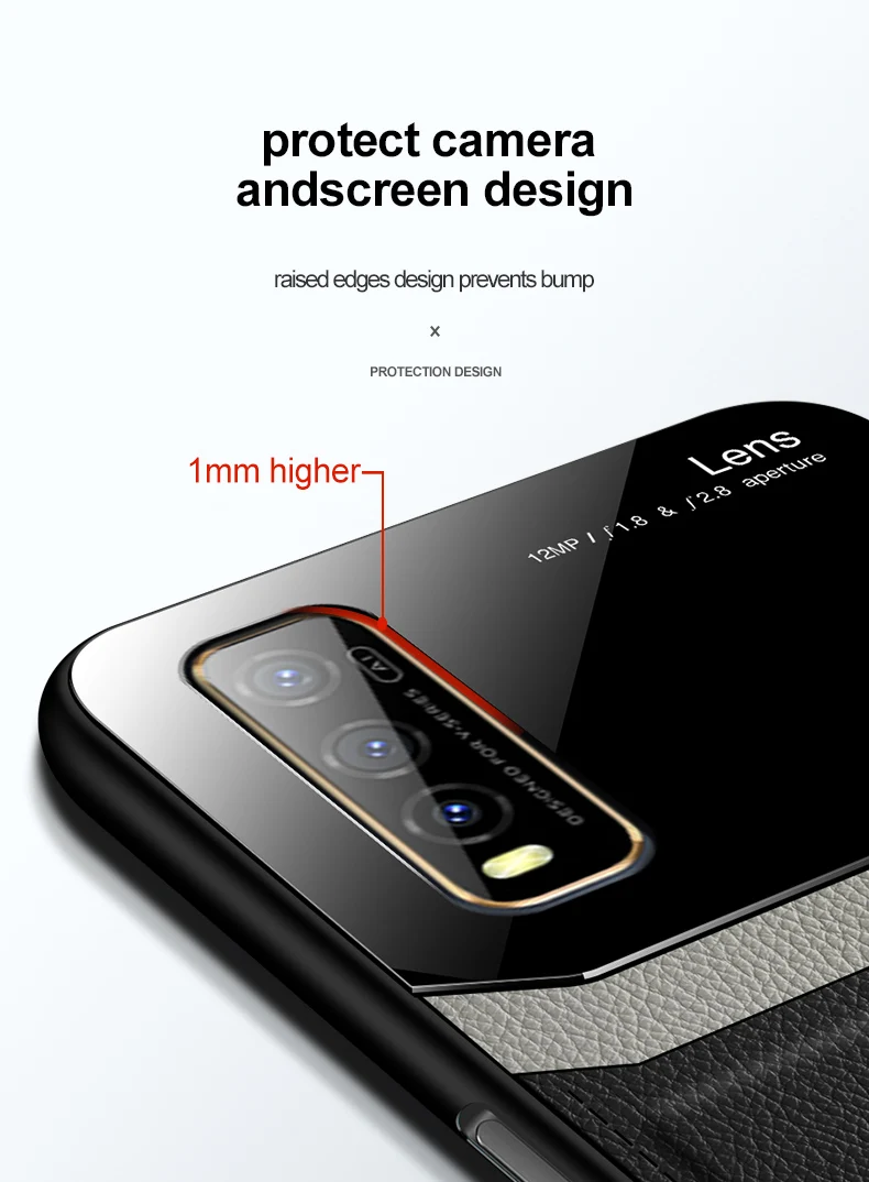 Y97 Y93 Y85 Y70S Y50 Y19 Y17 Y3 Case Slim Hard XUANYAO Silicone Soft Edge Plexiglass Coque For VIVO Xplay 5 6 S5 S6 Z3 Z3X Z5 Z5 (9)